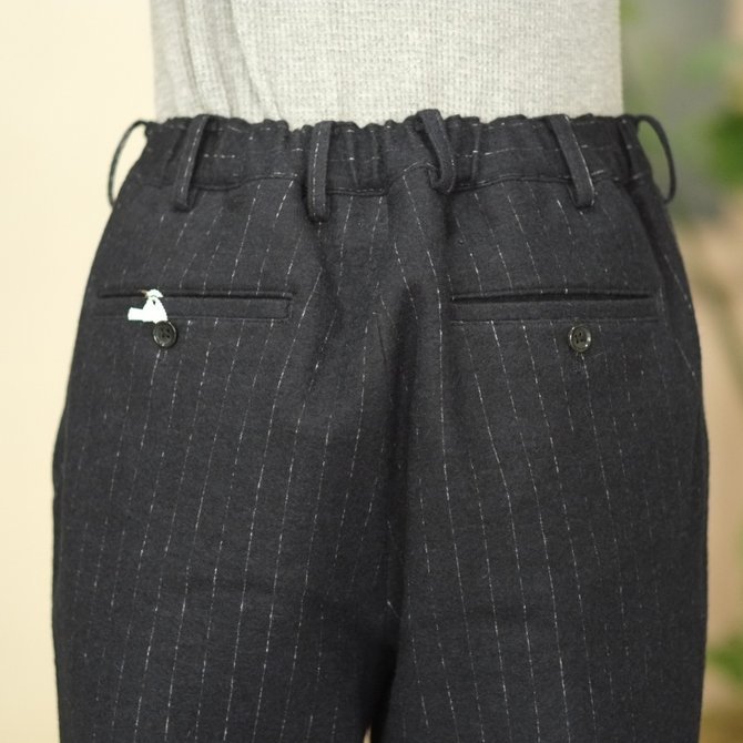 【30% OFF SALE】Graphpaper(グラフペーパー) / Waterproof Jersey Tapered Slack -NAVY- GM173-4002(6)