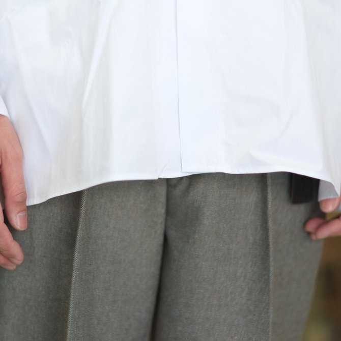 【2018 SS】INDIVIDUALIZED SHIRTS(インディビジュアライズドシャツ)/BIG Shirt -WHITE- IS1812043(6)