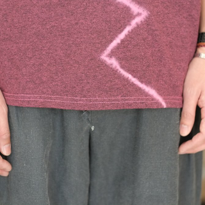 【30% off SALE】【2018 SS】7 × 7 / seven by seven ( セブン バイ セブン ) TIE-DYE T-SHIRT -PINK- #SBSS18TDTSH(6)