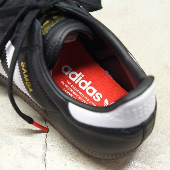 adidas(アディダス)/ SAMBA FB -コアブラック/ランニングホワイト/コアレッド S17- #CQ2094(6)