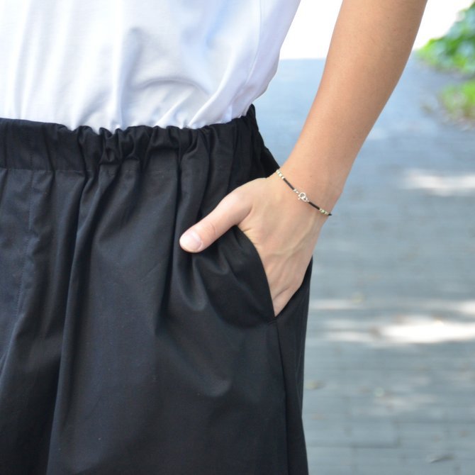 【30% OFF SALE】STUDIO NICHOLSON(スタジオニコルソン)/ VACATION PANT -BLACK- #SN-300(6)