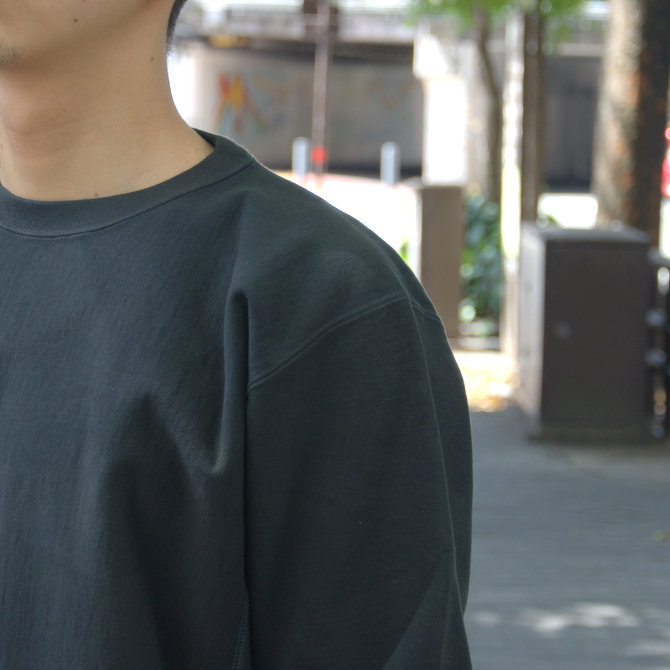 【2018 AW】AURALEE(オーラリー)/ SUPER MIKKED SWEAT P/O -BLACK- #A8AP01SM(6)