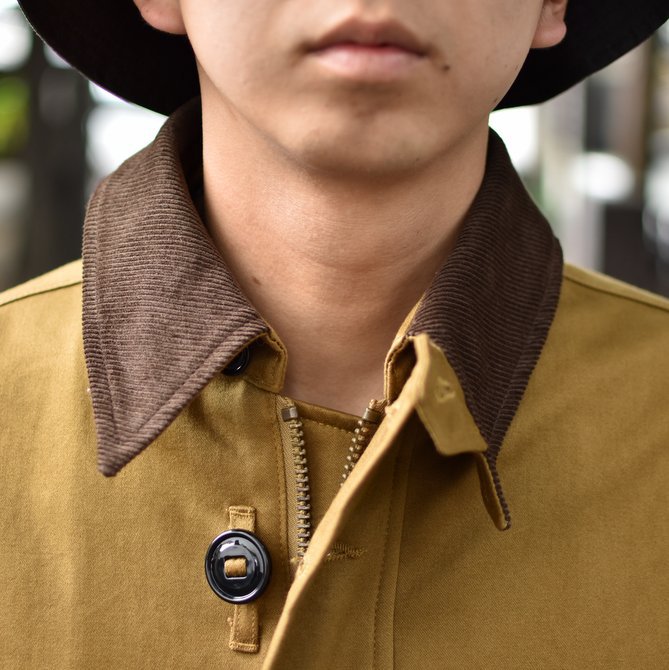 【30% OFF SALE】 MONITALY(モニタリー)/ MILITARY HALF COAT TYPE-B -VANCLOTH SATEEN KHAKI- #M24003(6)