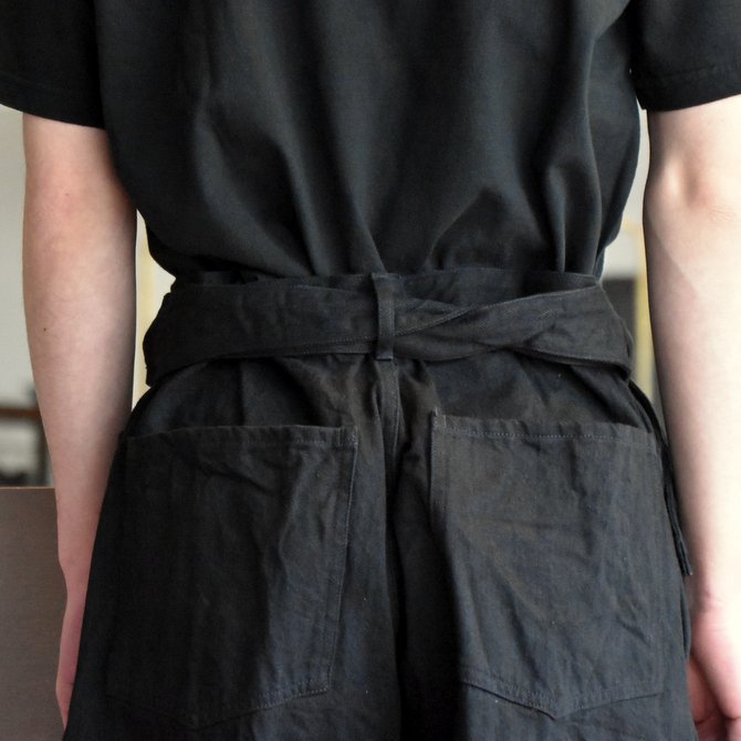【2019 SS】COMOLI (コモリ) デニムベルテッドパンツ-BLACK- #P01-03004(6)