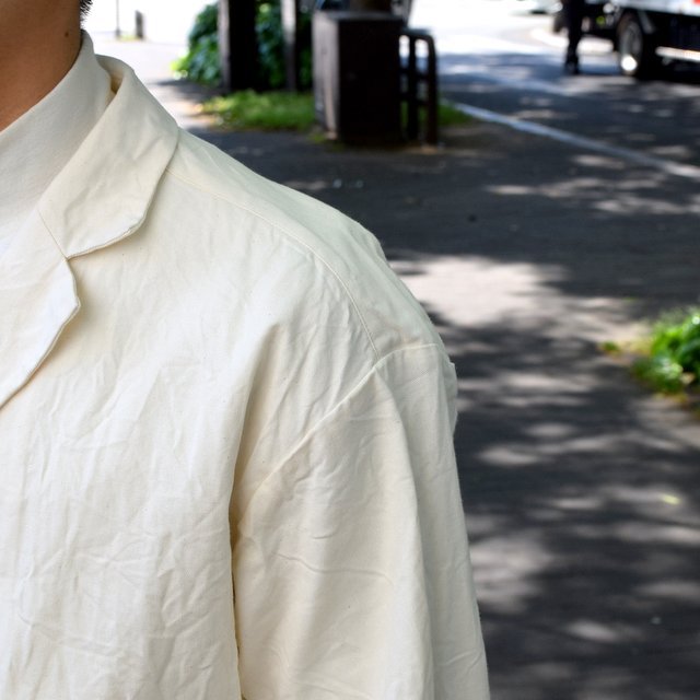 y30% off sale zun unbient /Zak Cotton Tailored -WHITE-#UNSSH1919-2(6)