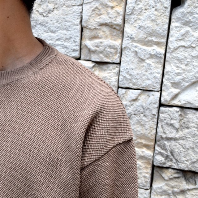 y2019 SSzcrepuscule(NvXL[) Round Knit 7 -BROWN- #1901-005(6)