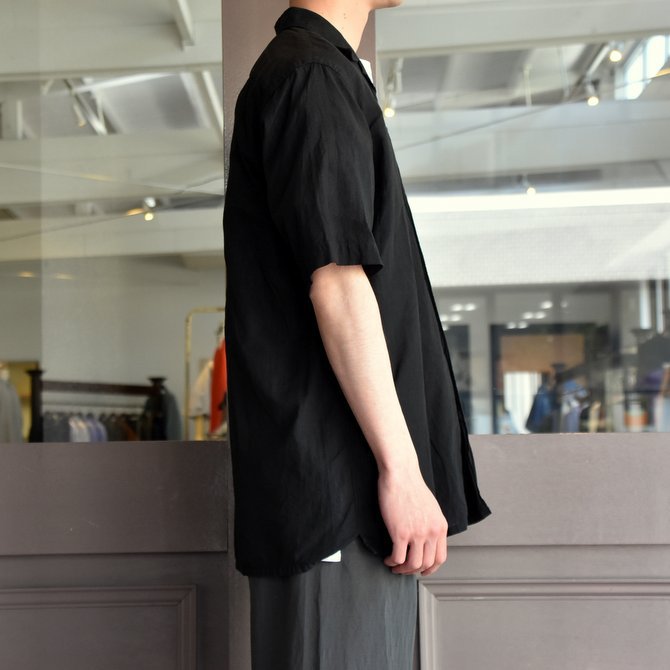 【2019 SS】COMOLI (コモリ) -ベタシャンオープンカラーシャツ- P01-02009 (6)