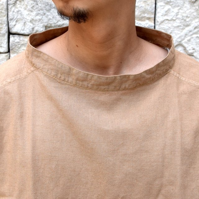 【2019 SS】MITTAN(ミッタン)/ 竹プルオーバー ロング -胡桃- #SH-18C(6)