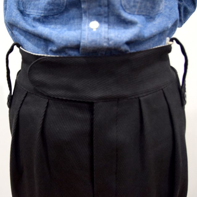 【2019 AW】NEAT(ニート)/ COTTON KARSEY BELTLESS -GRAY- #19-02CKB(6)
