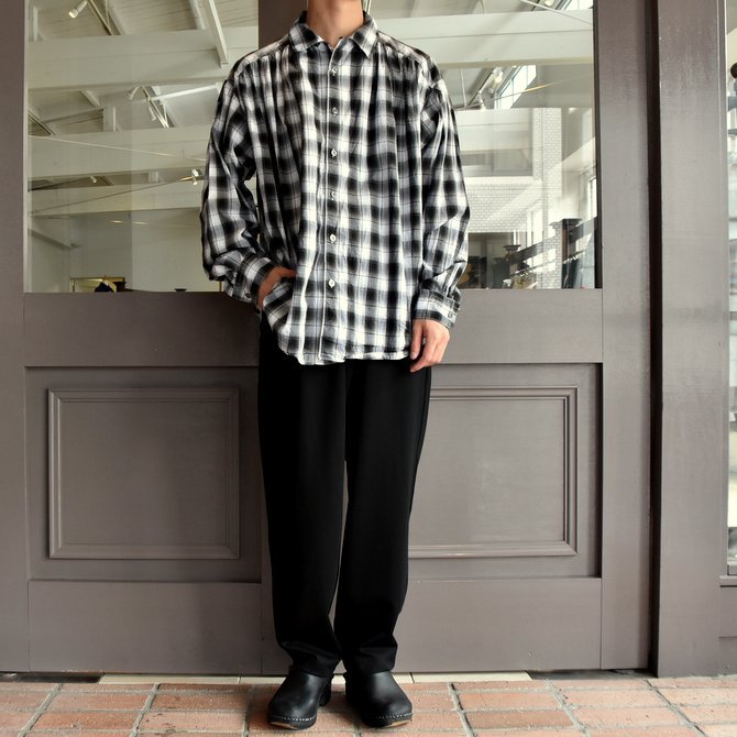 【2019 AW】AiE(エーアイイー) PAINTER SHIRT-SHADOW PLAID- FK467(6)