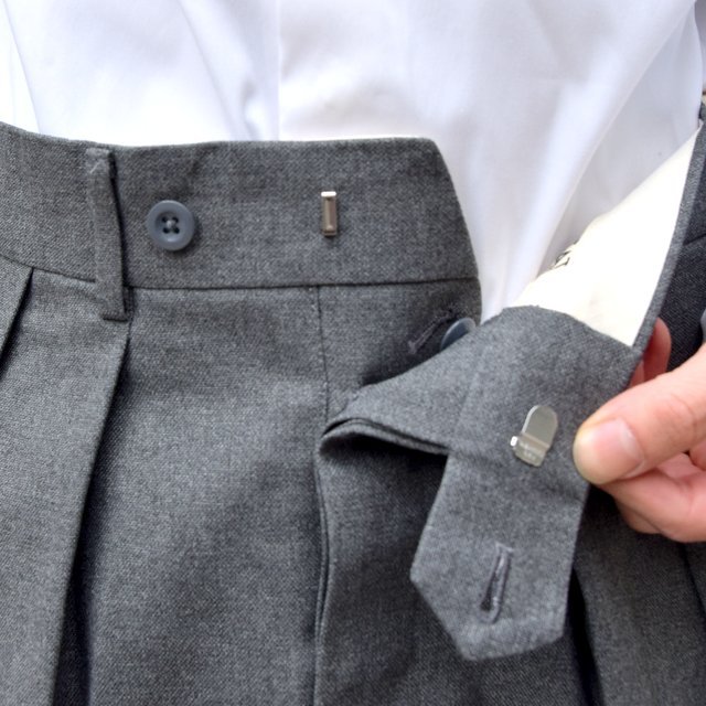 【2020 SS】NEAT(ニート)/ HOPSACK ''TAPERED'' -GRAY- #20-01HST-GR(6)