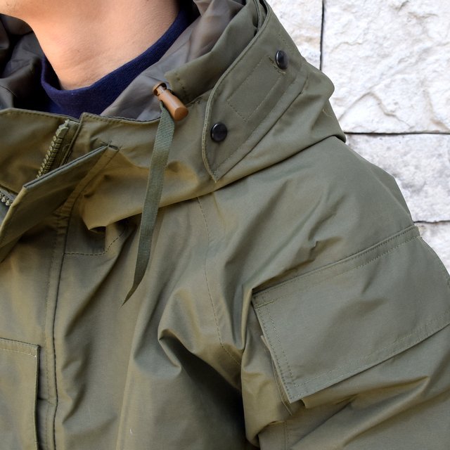 SWEDISH ARMY ''GORETEX JACKET'' DEAD STOCK -KHAKI- #MILITARY232(6)
