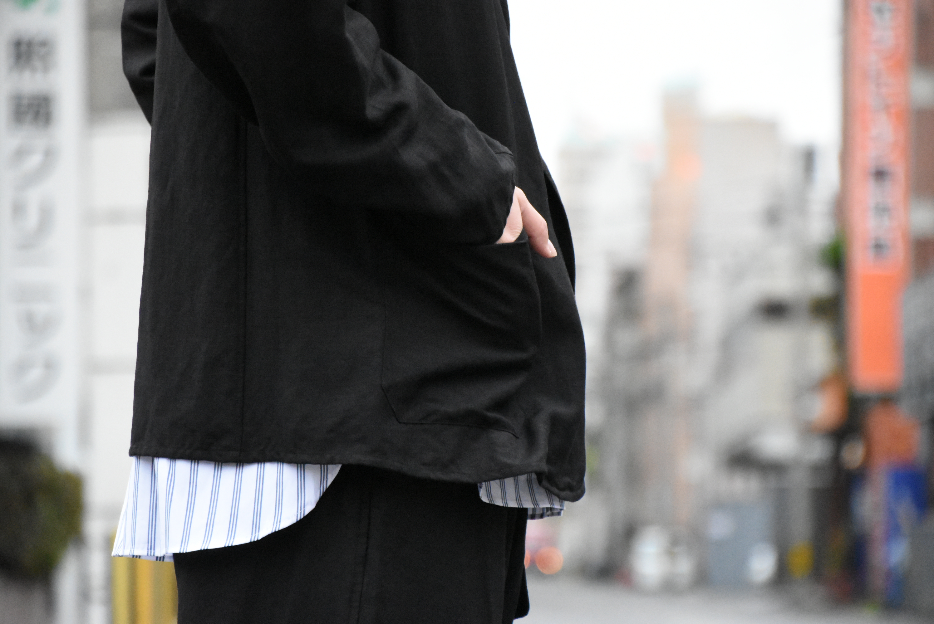 【2020 SS】COMOLI (コモリ) ヴィスコースリネンジャケット#R01-01008(6)