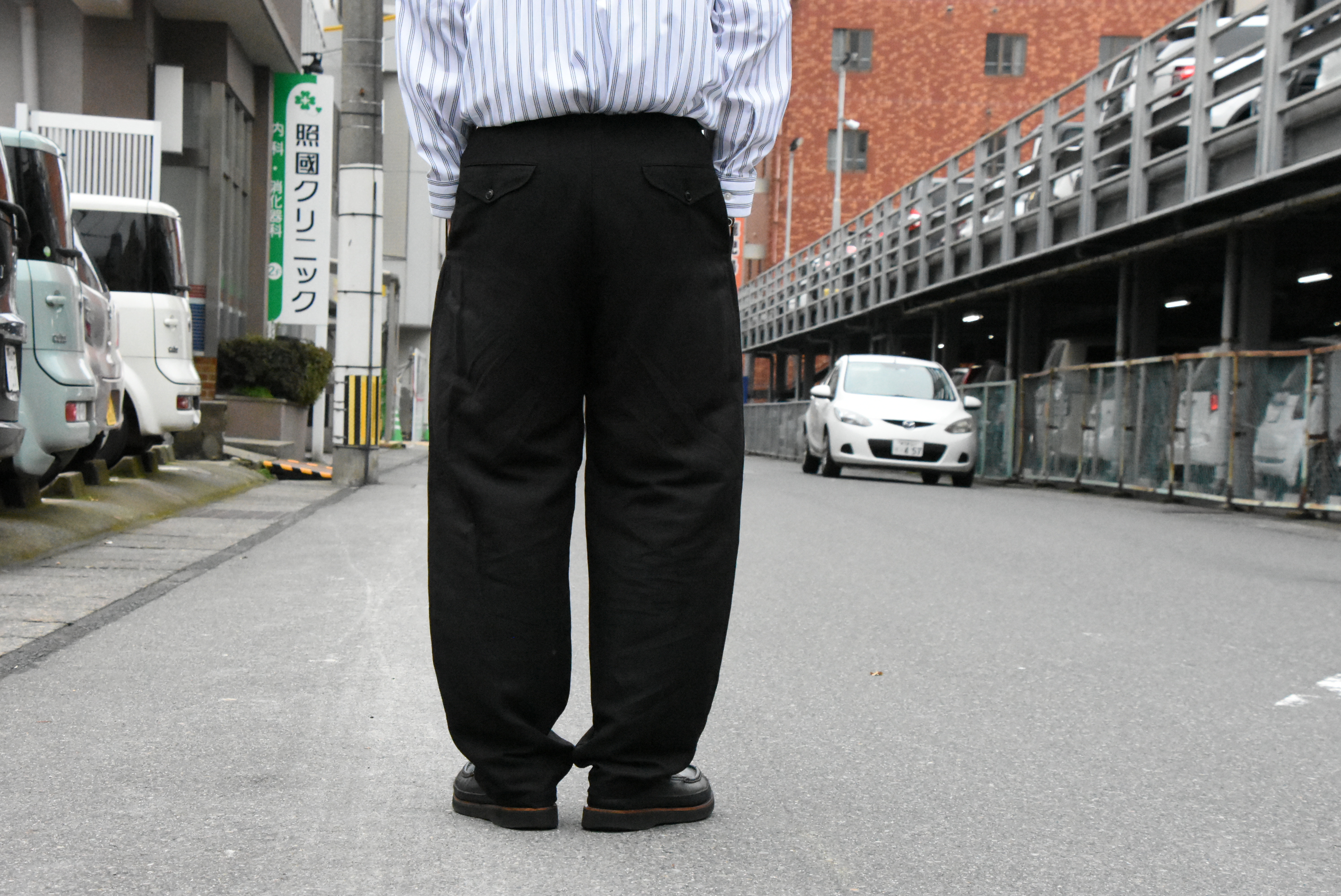 【2020 SS】COMOLI (コモリ) ヴィスコースリネンドローストリングパンツ#R01-03006(6)