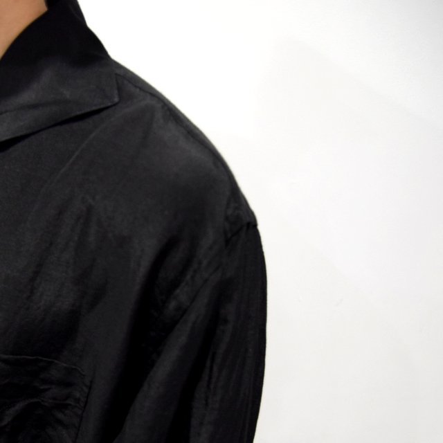 【2020 SS】KAPTAIN SUNSHINE (キャプテンサンシャイン)/ RIVIERA L/S SHIRT -BLACK- #KS20SSH03(6)