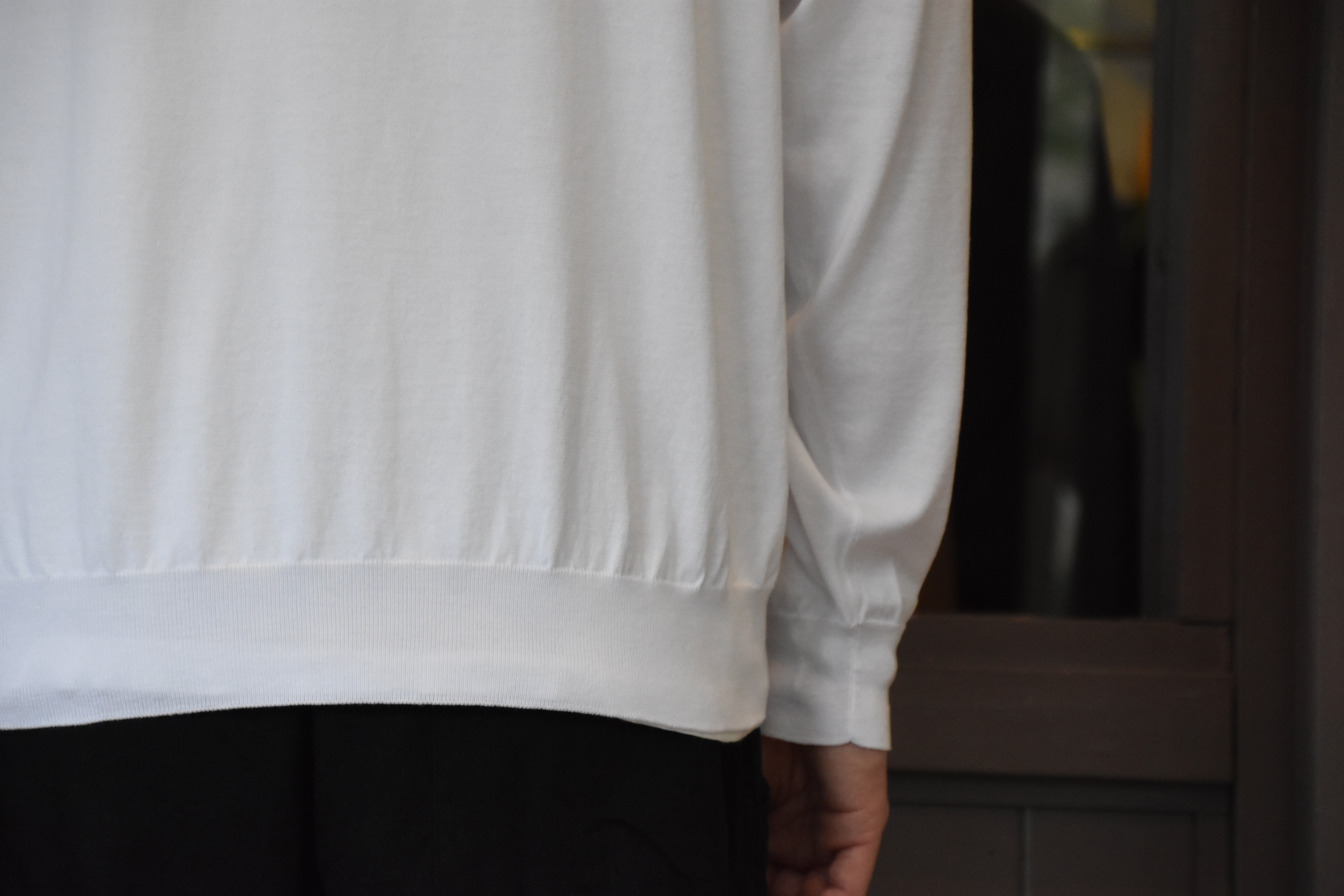 【2020 SS】COMOLI (コモリ) コットンクルーネックニット#R01-06001(6)