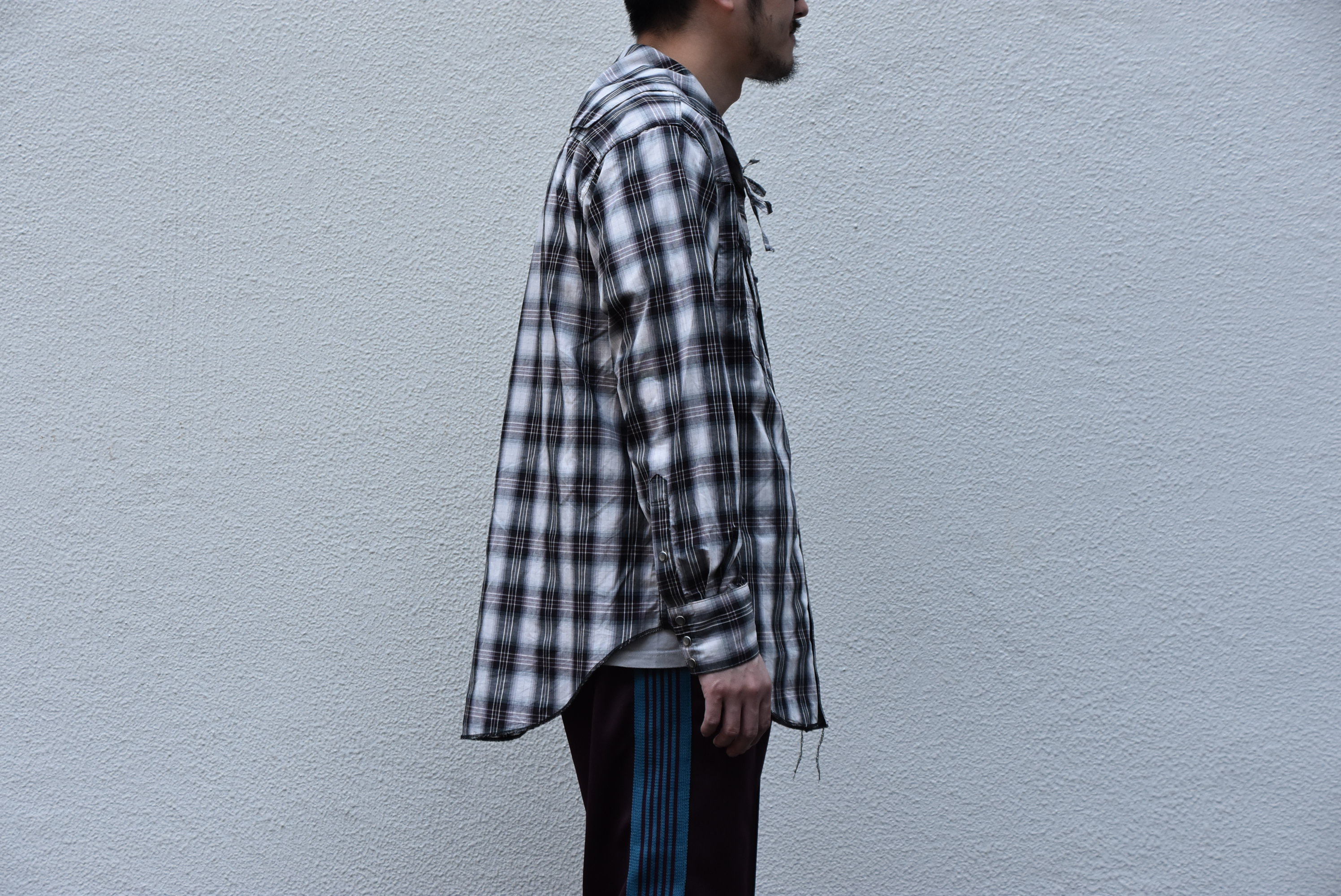 【2020SS】AiE(エーアイイー) SW SHIRT-SHADOW PLAID- GL536(6)