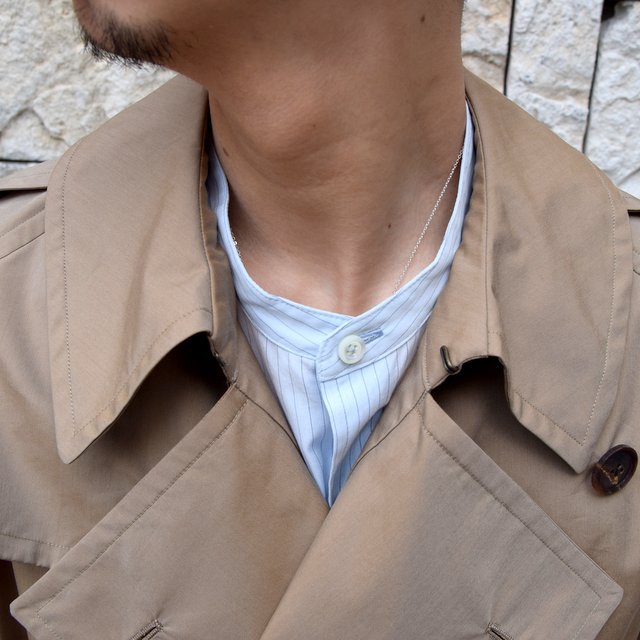 【2020 SS】AURALEE(オーラリー)/ FINX POLYESTER BIG TRENCH COAT -BEIGE- #A20SC01FP(6)