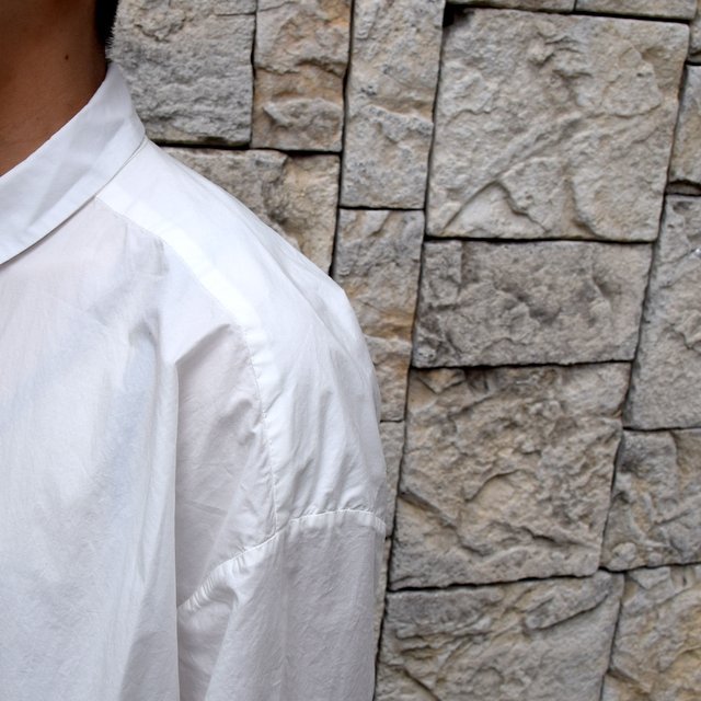 【2020】 toogood(トゥーグッド)/ THE DRAUGHTSMAN SHIRT POPLIN -CHALK- (6)