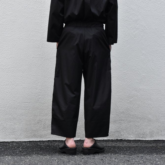 【2020 SS】 Cristaseya(クリスタセヤ)/LIGHT COTTON MOROCCAN PAJAMA PANTS -Black- #02DA-C(6)