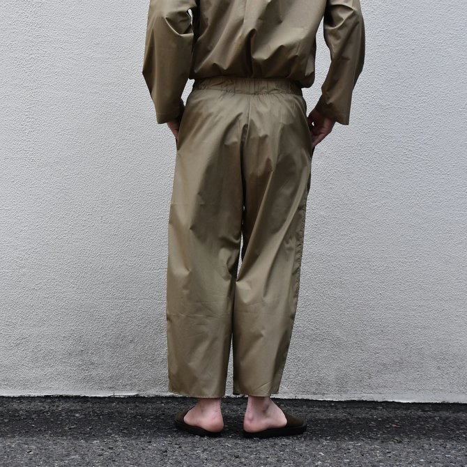 【2020 SS】 Cristaseya(クリスタセヤ)/LIGHT COTTON MOROCCAN PAJAMA PANTS -Light khaki- #02DA-C(6)