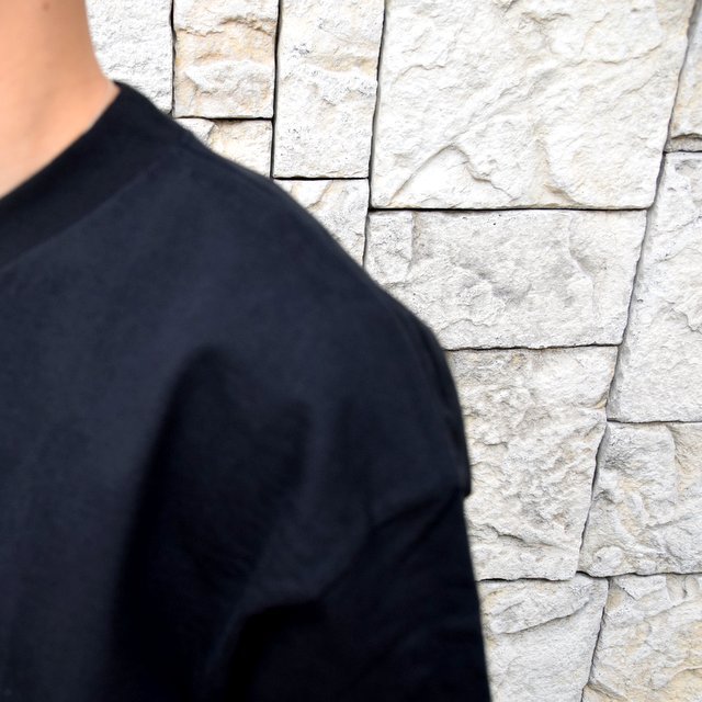 【2020 SS】AURALEE(オーラリー)/ STAND UP TEE -BLACK- #A20ST01SU(6)