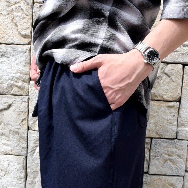 【2020 SS】holk (ホーク)/ カンフーパンツ -NAVY- #HOLK-401(6)