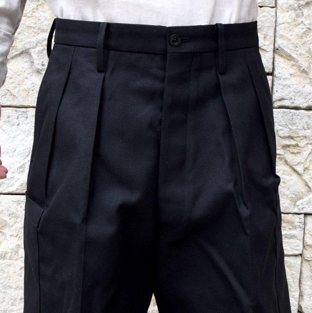 【2020 SS】NEAT(ニート)/ HOPSACK CARGO SHORTS -BLACK- #20-01HSC(6)