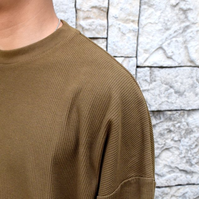 blurhms ROOTSTOCK(ブラームス) / Rough & Smooth Thermal -KHAKI BROWN-(6)