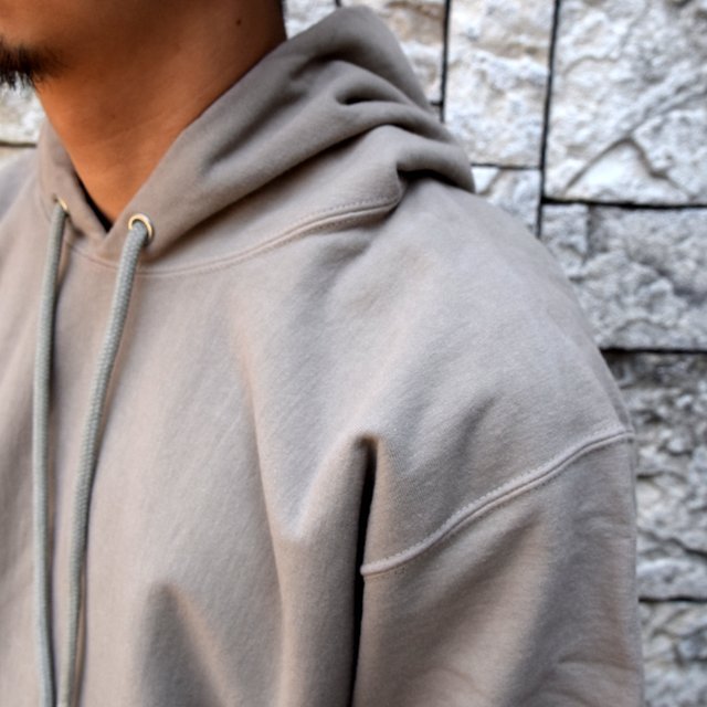 AURALEE(オーラリー)SUPER MILLED SWEAT P/O PARKA -KHAKI GRAY- #A20AP01SM(6)