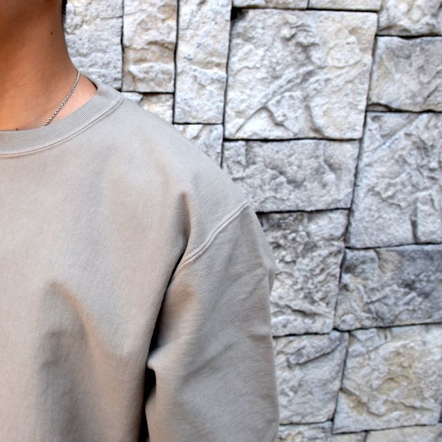 AURALEE(オーラリー) SUPER MILLED SWEAT P/O -KHAKI GRAY- A20AP02SM(6)