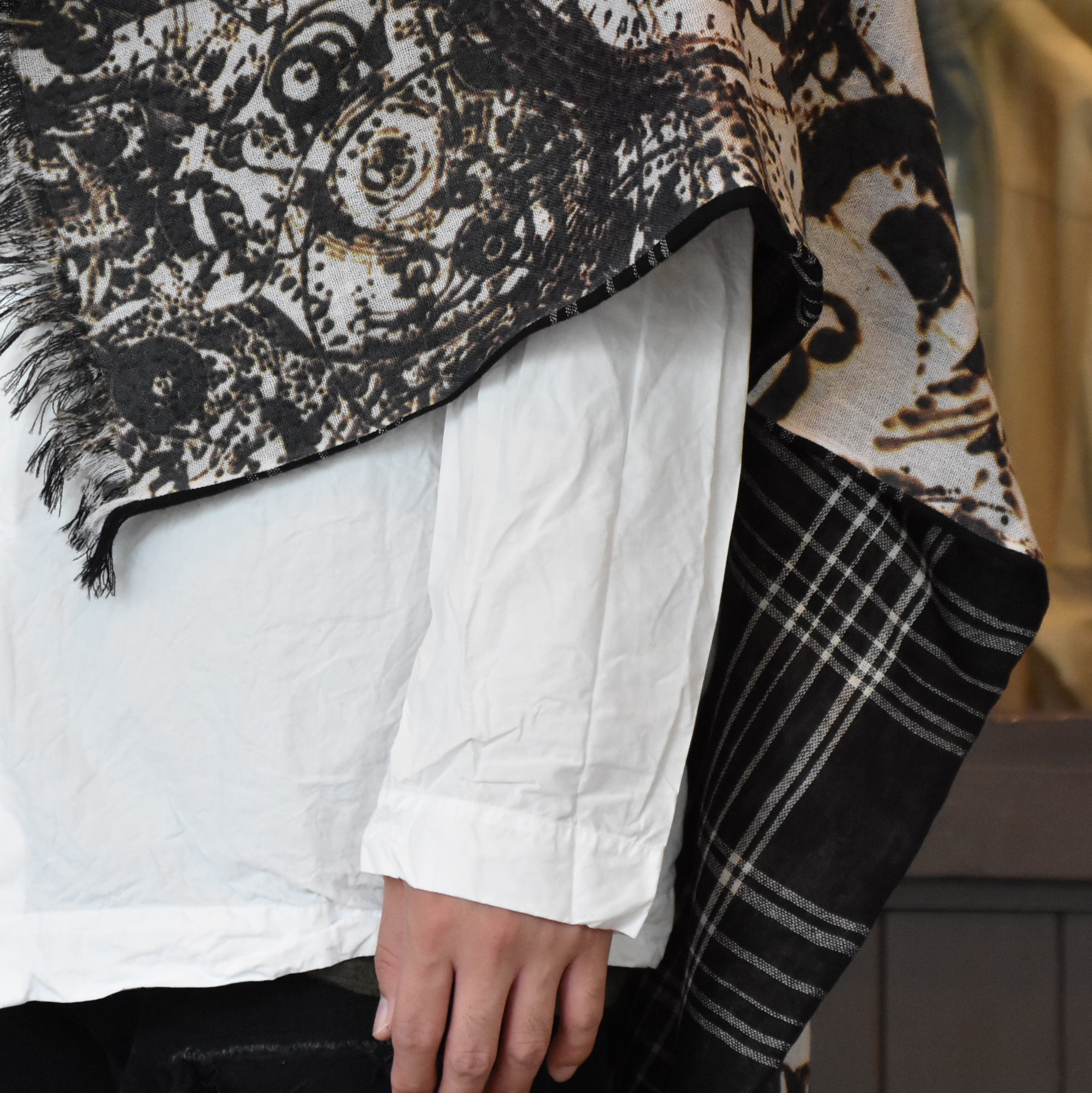 TAKAHIRO MIYASHITA The SoloIst.(タカヒロミヤシタ ザ ソロイスト) w face scarf #sa.0021bAW20(6)