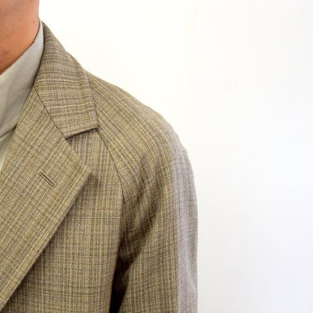 AURALEE(オーラリー)/ BLUEFACED WOOL DOUBLE CLOTH CHESTERFIELD COAT -MIX BEIGE- #A20AC01BN(6)