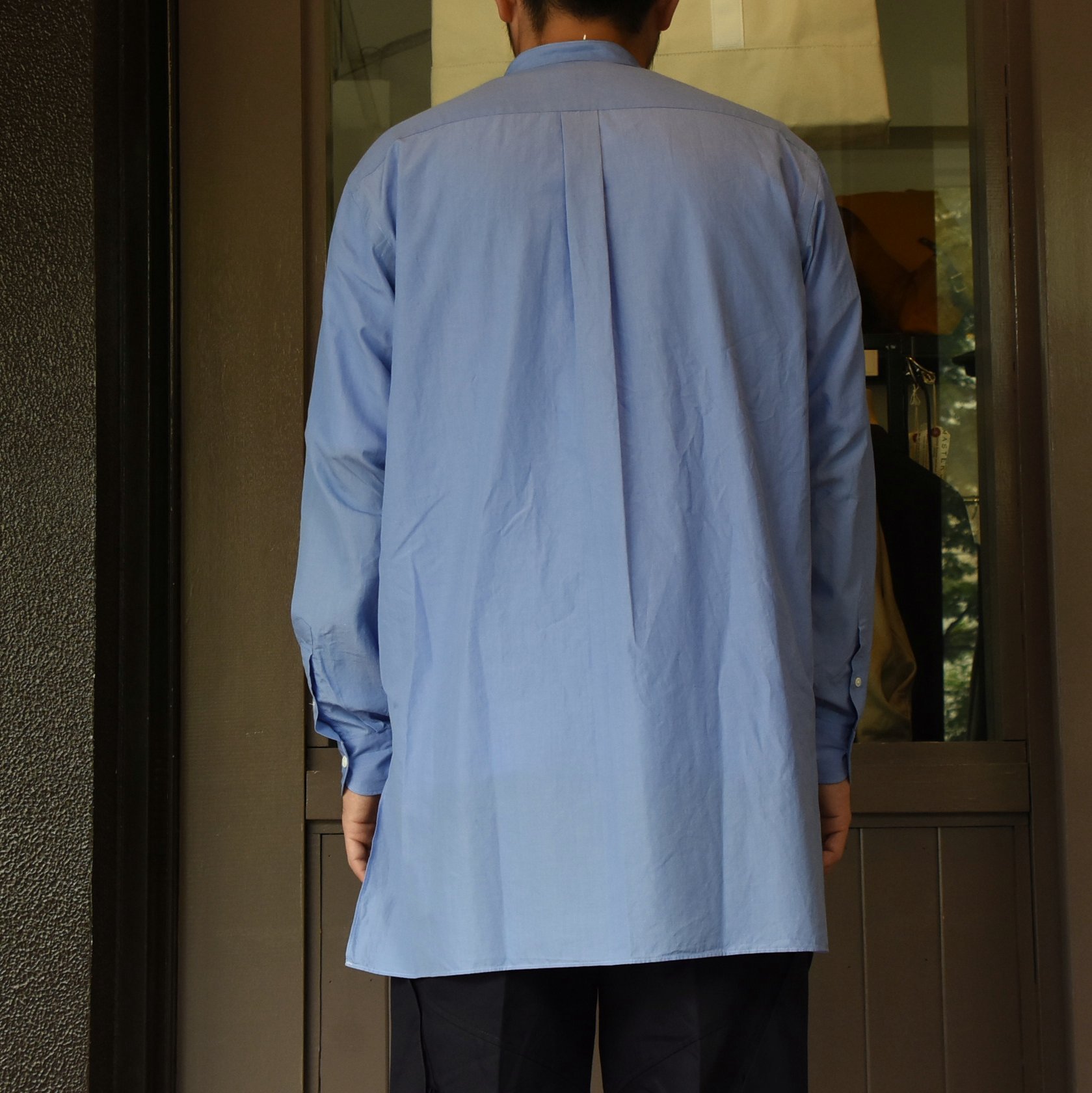 【2020】COMOLI (コモリ) バンドカラーシャツ#S03-02002 (6)