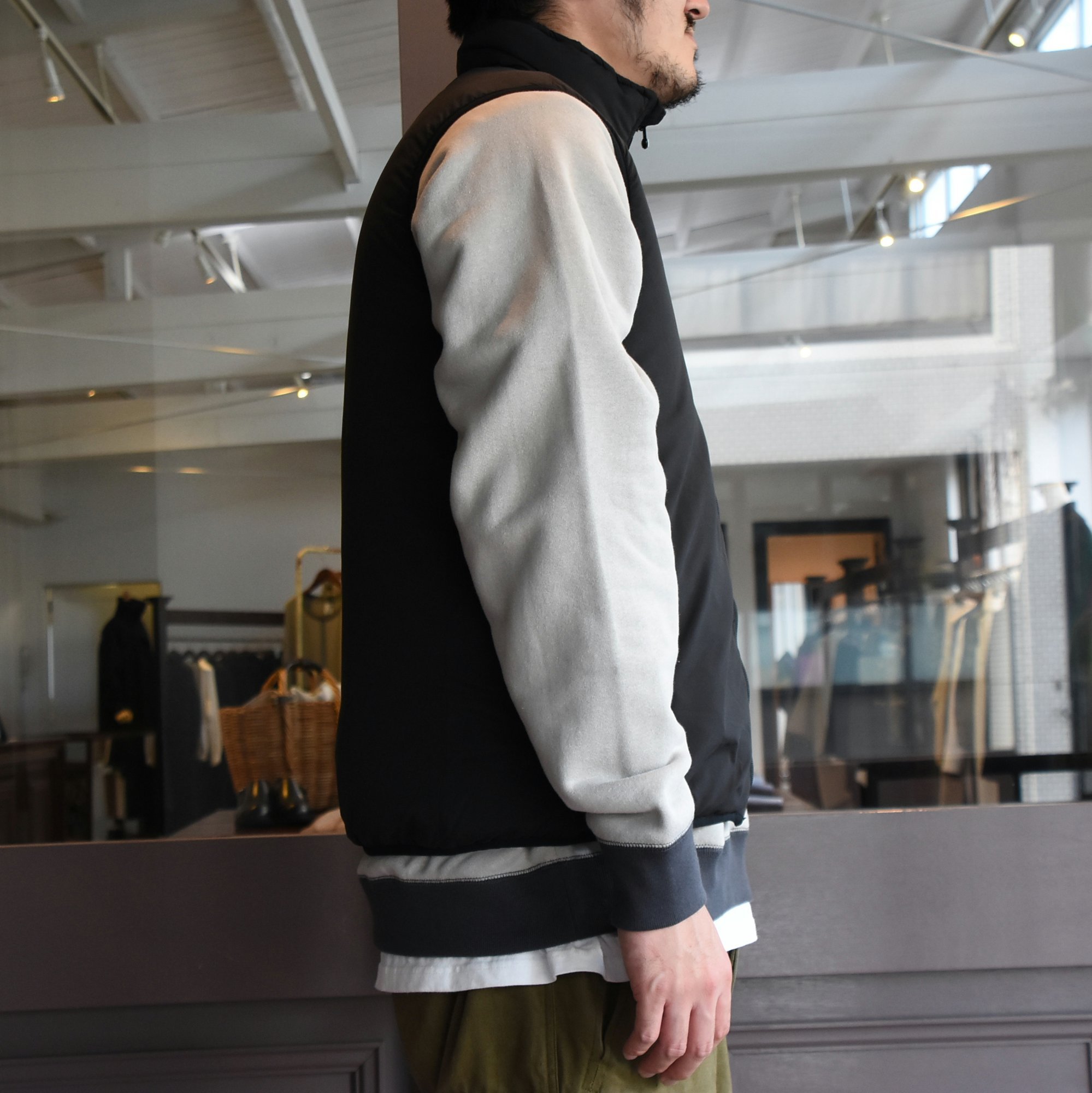 South2 West8(サウスツーウエストエイト)Insulator Vest-Peach Skin-BLACK- #HM813(6)