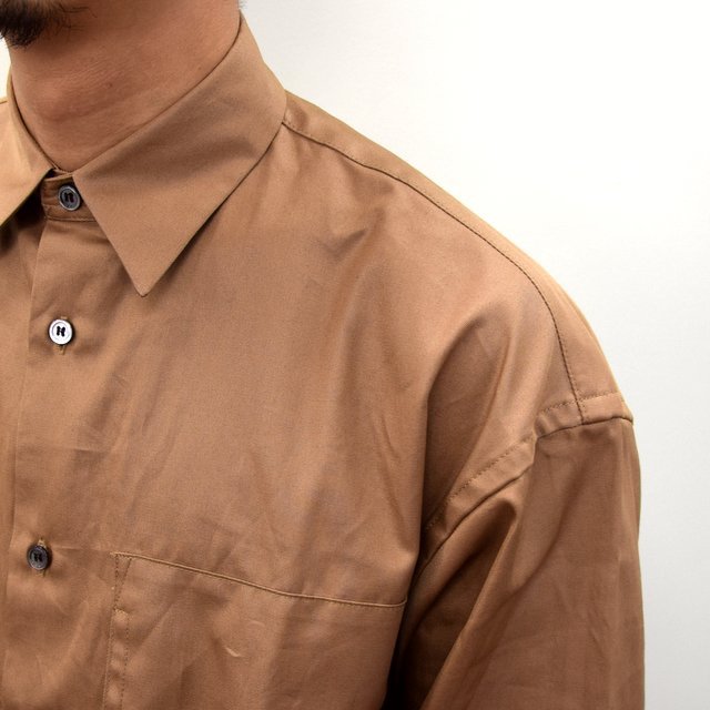 E. TAUTZ(イートウツ)/ LINEMAN SHIRT -BROWN- #6311802001(6)