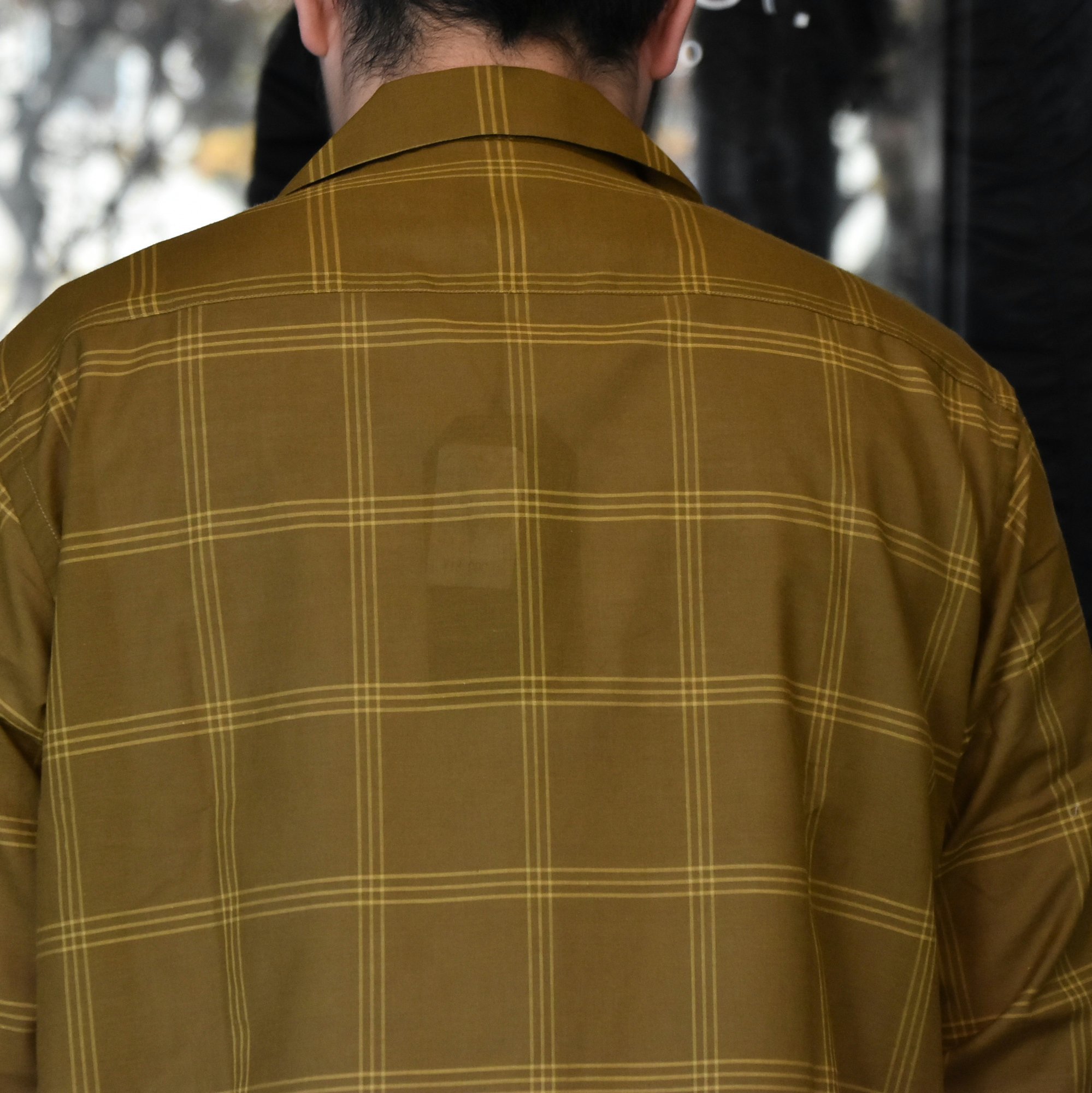 【40% off sale】NEEDLES(ニードルス) C.O.B. ONE-UP SHIRT C/S PLAID -BROWN-#IN170(6)