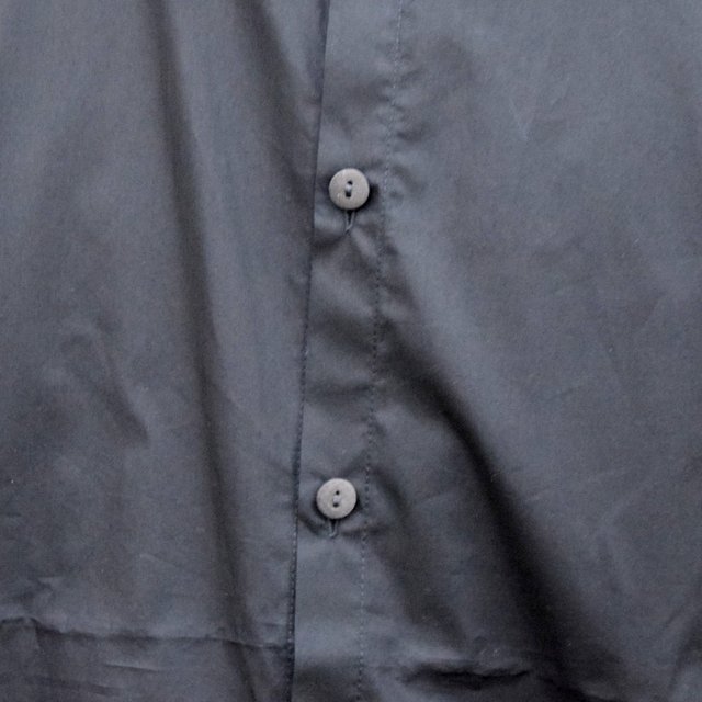 toogood(トゥーグッド)/ THE GARDENER SHIRT SHORT POPLIN -FLINT-(6)