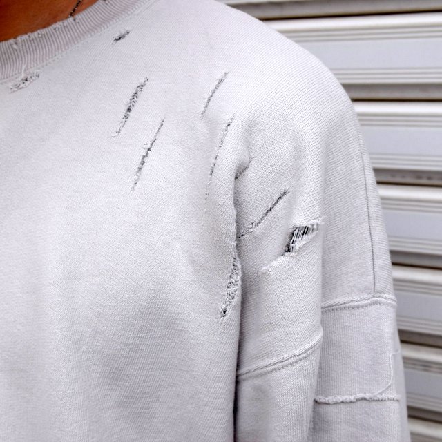 stein(シュタイン)/ OVERSIZED REBUILD SWEAT LS -GREIGE- #ST306(6)