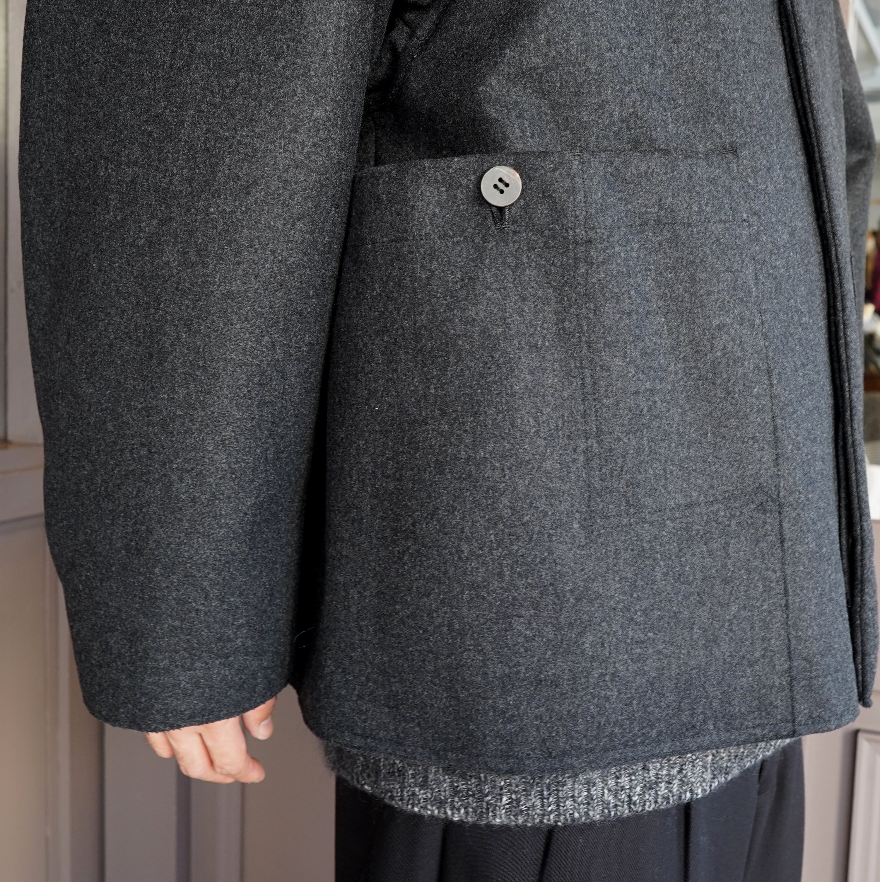 amachi.(アマチ)/Meeting Jacket FO -Dark Gray- #AY9-8(6)