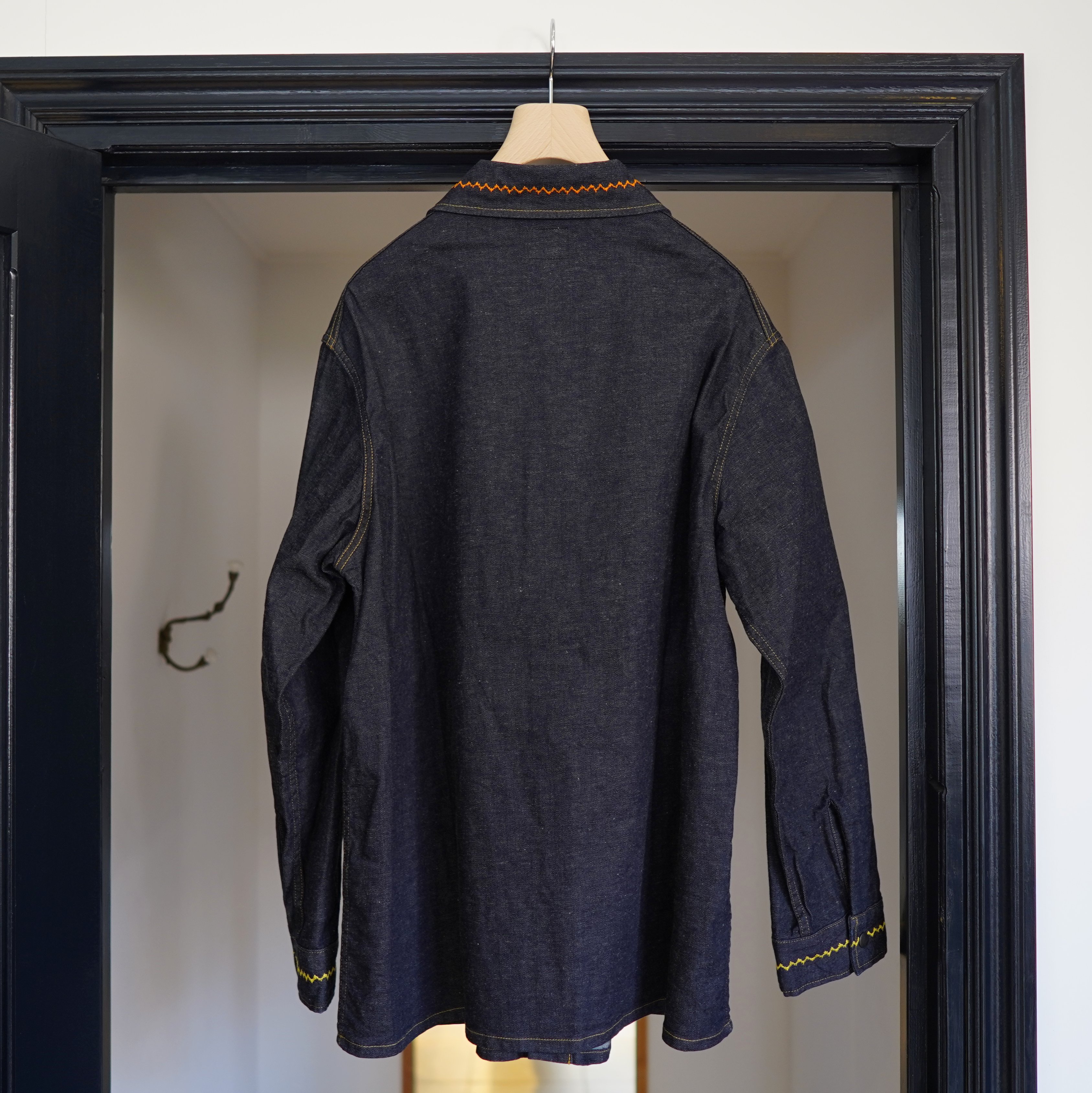 NEEDLES(ニードルス)/P&M EMB. JACKET - 10.5OZ C/L/PU DENIM KP158(6)