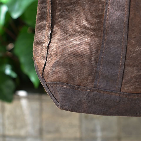 TEMBEA(テンベア) OPEN TOTE MEDIUM -PERSIMMON(柿渋)-(6)