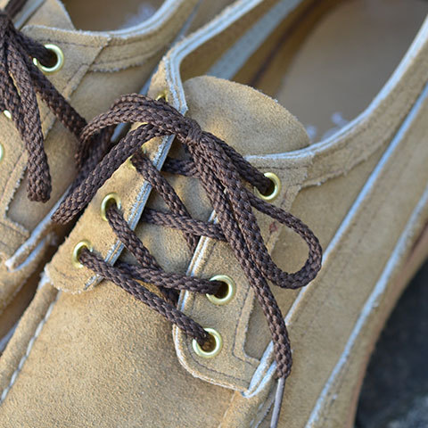 RUSSELL MOCCASIN (ラッセルモカシン) HURON MOCCASIN-MANSON ARMY LAST -LARAMIE SUEDE TAN- (7)