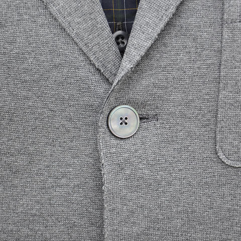 Harris Wharf London (ハリスワーフロンドン) Man Jacket Interlock -(140)middle grey- (7)