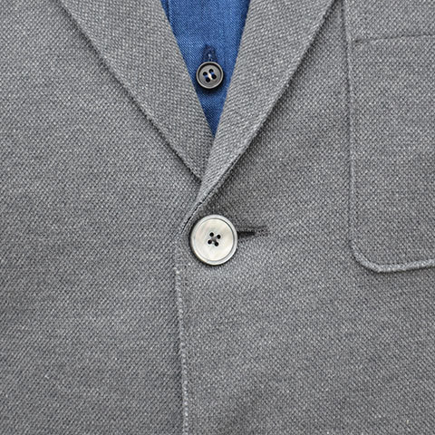 Harris Wharf London (ハリスワーフロンドン) Man Jacket Piquet -(140)middle grey- (7)