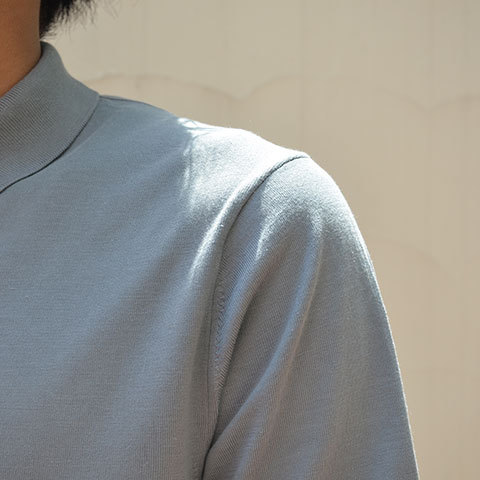 EEL products(イ―ルプロダクツ) G45POLO -(16)グレー×ホワイト- E-15631(7)