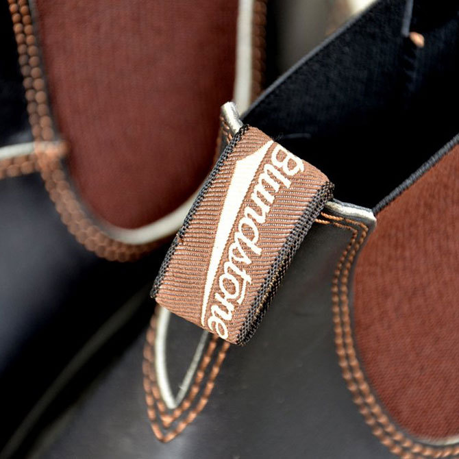 Blundstone(ブランドストーン) PU/TPU-ELASTIC SIDED-V CUT -Stout Brown-(7)