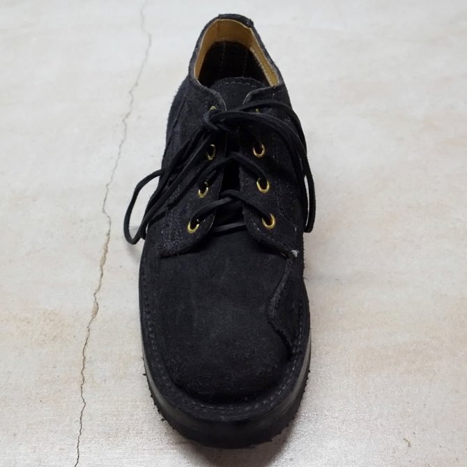 GRIZZLY BOOTS(グリズリー ブーツ) Lineman Oxford -BLACK ROUGH OUT-【別注】(7)