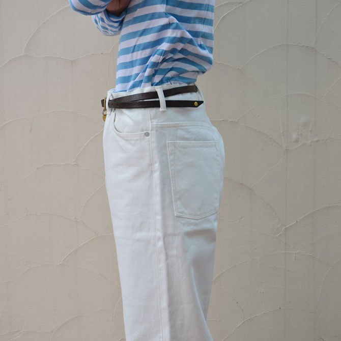 EEL products(イ―ルプロダクツ)エレファントデニム -(11)WHITE-(7)