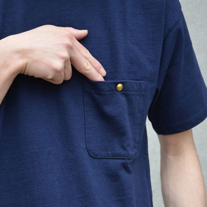 Honor gathering(オナーギャザリング) TEE-NAVY(7)